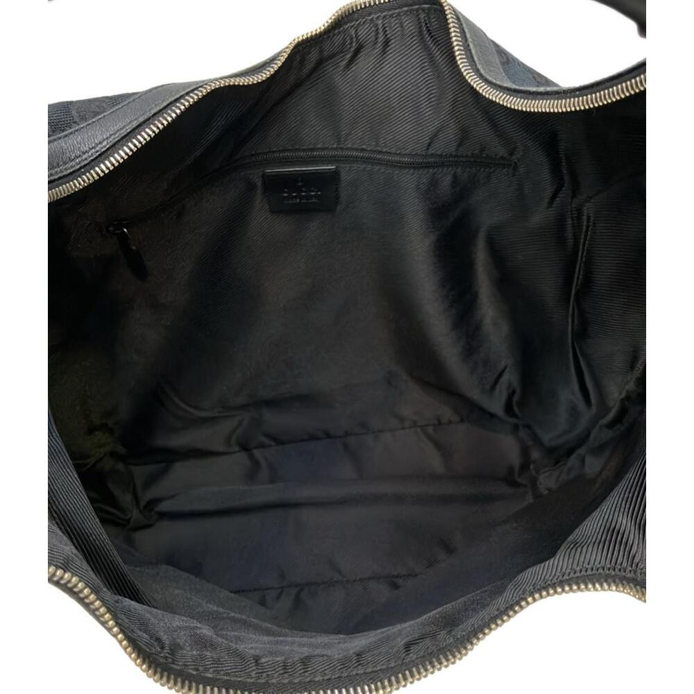 Gucci Shoulder Black GG canvas hobo bag - Picture 5 of 6
